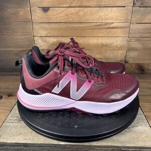 New Balance Womens Size 8.5B Maroon DynaSoft Nitrel v4 Trail Shoes NO INSOLES